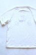 画像2: 「Jackman」 Short-sleeved Sweat Shirt ジャックマン　綿麻 半袖スウェット JM7921 「ホワイト」 (2)