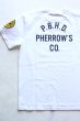 画像3: 「Pherrows」 フェローズ 生誕25周年記念モデル 半袖プリントTシャツ 16S-PT-25th [ホワイト・レッド・インディゴブルー] (3)