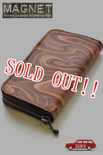 MAGNET」 Long Wallet マグネット 通販 スキモレザー ロング
