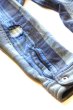 画像6: 「JELADO」 DUG OUT SHIRTS　ジェラード ダグアウトシャツ 40着限定生産 ヴィンテージ加工 ネルシャツ　[ブルー] (6)