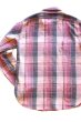 画像10: 「JELADO」 DUG OUT SHIRTS　ジェラード ダグアウトシャツ 40着限定生産 ヴィンテージ加工 ネルシャツ　[ライチ] (10)