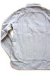 画像6: 「FULLCOUNT」 25th Anniversary Chambray Shirts フルカウント 25周年記念 限定 シャンブレーシャツ [グレー] (6)
