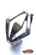画像1: 「VINTAGE」 1950年代製 ダイヤモンドデザイン シルバーバングル ヴィンテージ インディアンジュエリー ナバホ トゥーファーキャスト (1)