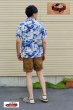 画像13: 「JELADO」 Pullover B.D. Aloha Shirts　ジェラード プルオーバー 抜染 百虎 アロハシャツ SG22105 [インディゴ] (13)