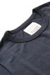 画像3: 「FULLCOUNT」 BASIC POCKET Tee　フルカウント ベーシックポケット Tシャツ Lot.5805P [ホワイト・インクブラック] (3)