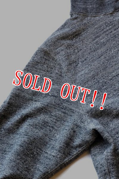 画像5: 「Jackman」 GG Sweat Turtleneck　ジージースウェット タートルネック 度詰コットン JM7764 「チャコールグレー」 (5)
