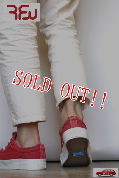 画像11: ［再入荷］「RFW」 SANDWICH FOLIO-Lo DYE　アールエフダブル サンドウィッチ フォリオロー　ウォッシュ加工 R-1816013 [レッド] (11)