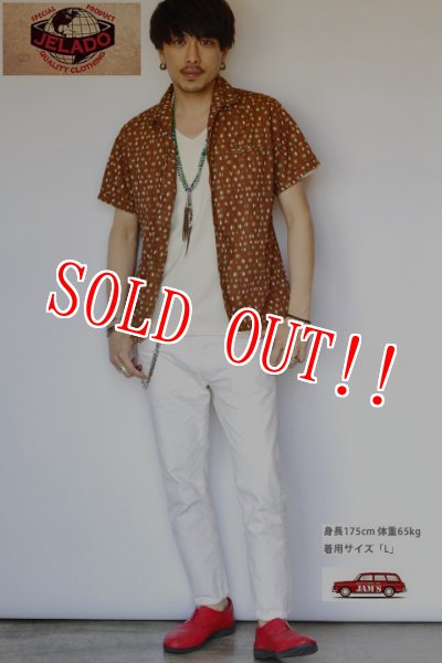 画像8: 「JELADO」Vincent Shirts ジェラード ヴィンセント シャツ SG31138 [ブリックブラウン] (8)