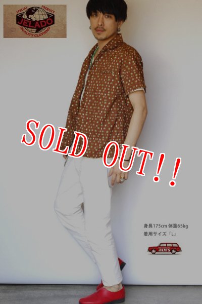 画像9: 「JELADO」Vincent Shirts ジェラード ヴィンセント シャツ SG31138 [ブリックブラウン] (9)