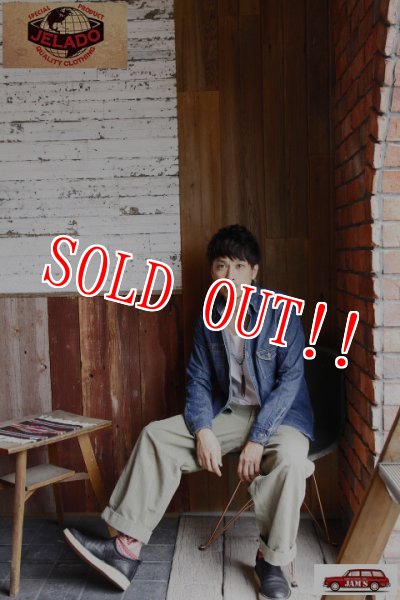 画像11: 「JELADO」Smokers Shits VF ジェラード スモーカーズシャツ ヴィンテージ加工 JP33163 [フェイドインディゴ] (11)