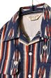 画像2: 「JELADO」Westcoast shirt ジェラード ウエストコーストシャツ ネイティブ柄 SG33160 [オールドネイビー] (2)