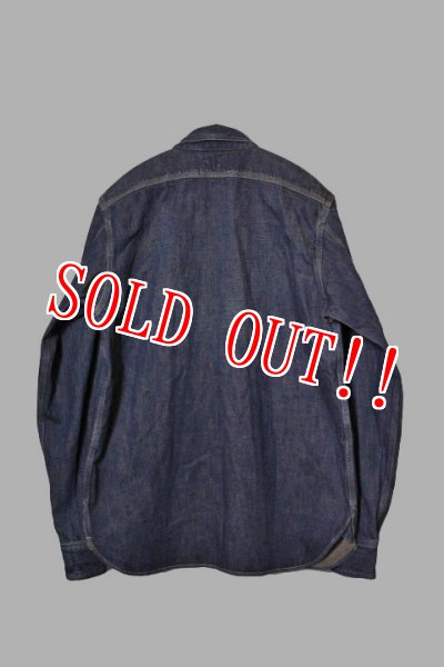 画像7: 「JELADO」Smokers Shits VF ジェラード スモーカーズシャツ ヴィンテージ加工 JP33163 [フェイドインディゴ] (7)