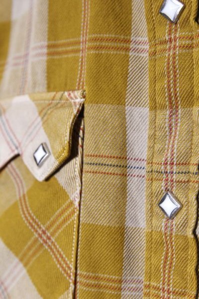 画像3: 「JELADO」Vintage Check Western Shirts ジェラード ヴィンテージ チェックウエスタンシャツ JP41121 [イエロー]