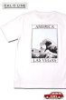画像5: 「CAL O LINE」AMERICA WAVE T-SHIRTS キャルオーライン アメリカ ウェーブ 半袖Tシャツ  CL191-091 [ホワイト] (5)