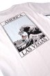 画像6: 「CAL O LINE」AMERICA WAVE T-SHIRTS キャルオーライン アメリカ ウェーブ 半袖Tシャツ  CL191-091 [ホワイト] (6)