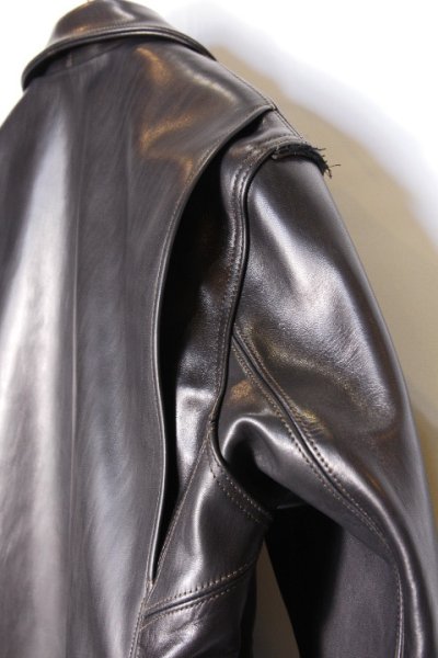 画像9: ［JAMS店頭販売中］「Fine Creek Leathers」Leon Custom ファインクリークレザーズ レオン カスタム ライダースジャケット ホースハイド FCJK014 [ブラック] (9)