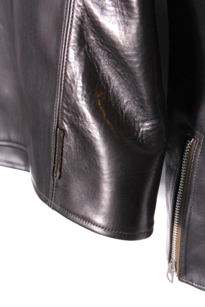 画像8: ［JAMS店頭販売中］「Fine Creek Leathers」Leon Custom ファインクリークレザーズ レオン カスタム ライダースジャケット ホースハイド FCJK014 [ブラック] (8)