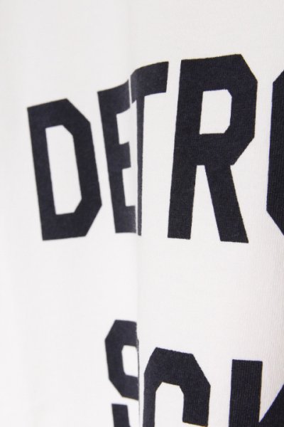 画像1: 「CAL O LINE」DETROIT SUCKS PRINT L/S T-SHIRTS キャルオーライン プリント 長袖Tシャツ  CL1912-006 [ホワイト]