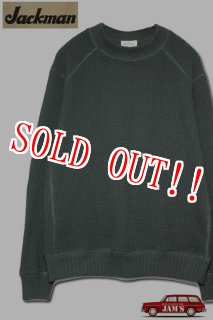 Jackman」 Jersey Collarless Jacket ジャックマン ジャージ