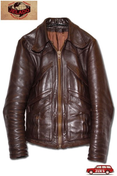 画像3: 「JELADO」Winchester Leather Jacket ジェラード ウィンチェスター バッファローレザー RG94405 [ブラック]