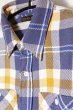画像2: 「FULLCOUNT」ORIGINAL CHECK NEL SHIRTS SOUTHER フルカウント オリジナル チェックネルシャツ サウザー [ブルー/イエロー] (2)