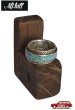 画像1: 「Mt.hill」Turquoise Chip Inlay Ring Wide マウントヒル ターコイズチップインレイリング mh17RG01 [ワイド] (1)