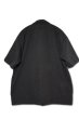 画像7: 「Jackman」 Dotsume Drop Shirt ジャックマン 度詰 ドロップ ルーズシャツ JM3003 [ブラック] (7)