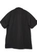 画像6: 「MOSSIR」John S/S Open Collar Shirt モシール ジョン サプレックスナイロン 半袖オープンカラーシャツ [ブラック] (6)