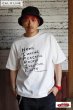 画像8: 「CAL O LINE」HIPPIE T-SHIRTS キャルオーライン ヒッピー プリント 半袖Tシャツ  CL201-095 [ホワイト] (8)