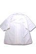 画像2: 「CAL O LINE」CATALINA Shirt キャルオーライン カタリナシャツ リップル生地 CL201-045 [ホワイト] (2)