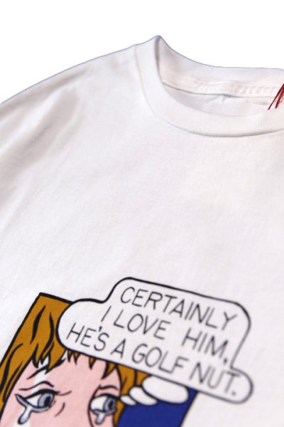 画像1: 「CAL O LINE」AUGUSTA T-SHIRTS キャルオーライン オーガスタ 半袖Tシャツ  CL201-087 [ホワイト]