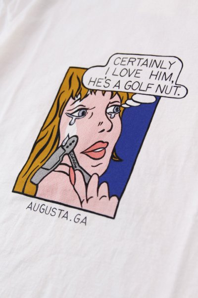 画像2: 「CAL O LINE」AUGUSTA T-SHIRTS キャルオーライン オーガスタ 半袖Tシャツ  CL201-087 [ホワイト]