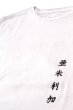 画像3: 「CAL O LINE」AMERICA WAVE T-SHIRTS キャルオーライン アメリカウェーブ 半袖Tシャツ  CL201-081 [ホワイト] (3)