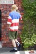 画像10: 「CAL O LINE」USA S/S RUGBY SHIRT キャルオーライン 半袖 ラグビーシャツ CL201-116S [トリコロール] (10)