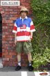画像8: 「CAL O LINE」USA S/S RUGBY SHIRT キャルオーライン 半袖 ラグビーシャツ CL201-116S [トリコロール] (8)