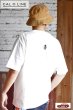 画像9: 「CAL O LINE」HINOMARU PRINT T-SHIRTS キャルオーライン 日の丸 東京 プリント半袖Tシャツ CL202-083B [ホワイト] (9)