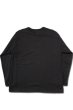 画像5: 「Jackman」Himo Long Sleeve T-Shirt ジャックマン ヒモ ロンTee JM5079 [ブラック] (5)