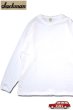 画像1: 「Jackman」Himo Long Sleeve T-Shirt ジャックマン ヒモ ロンTee JM5079 [ホワイト] (1)