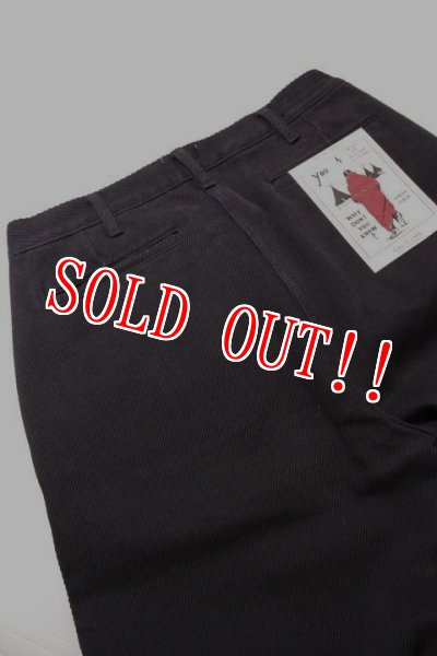 画像5: 「CAL O LINE」2TUCK KARSEY TROUSERS キャルオーライン ２タックカルゼトラウザー CL202-091 [ネイビー] (5)