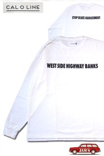 CAL O LINE」WESTSIDE BANKS S/S Tee キャルオーライン ウエストサイド