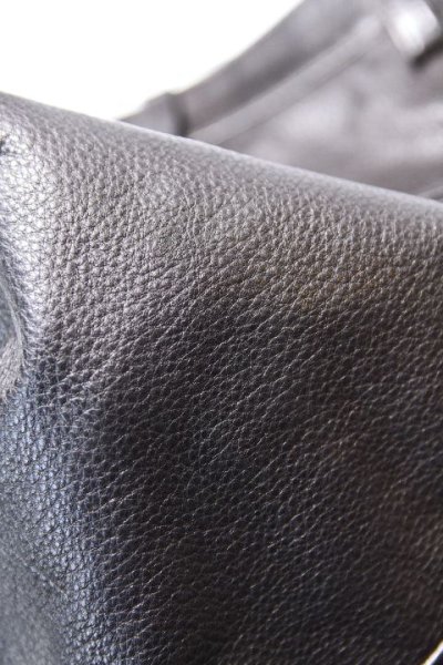 画像5: 「STRANGE TRIP」COW LEATHER WIDE SHORTS ストレンジトリップ カウレザー ワイド ショーツ [ブラック] (5)