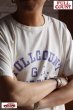画像8: 「FULLCOUNT」GOOD LUCK OVERALLS T-Shirt フルカウント グッドラックオーバーオールズ プリント半袖Tシャツ  [ホワイト] (8)