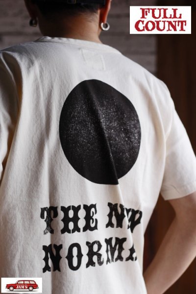 画像1: 「FULLCOUNT」×「STEPHEN KENNY」 THE NEW NORMAL T-Shirt フルカウント ザ ニューノーマル プリント半袖Tシャツ  [エクルー]