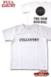 画像1: 「FULLCOUNT」×「STEPHEN KENNY」 THE NEW NORMAL T-Shirt フルカウント ザ ニューノーマル プリント半袖Tシャツ  [エクルー] (1)