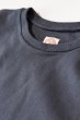 画像2: 「FULLCOUNT」Three Quarter Sleeve Rib T-Shirtフルカウント スリークォーター リブ Tシャツ [インクブラック] (2)