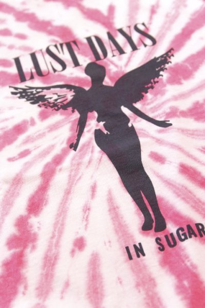 画像3: 「Sugar & Co.」 drop tee TIE-DYE Grunge シュガーアンドカンパニー タイダイ グランジ Tシャツ [ピンク]