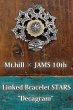 画像1: [8/9より数量限定受付スタート] [完全受注生産限定モデル] 「Mt.hill」×「JAMS」10th Anniversary Special Model Linked Bracelet STARS "Decagram" マウントヒル リンクブレスレット スターズ デカグラム [シルバー] (1)