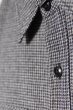 画像4: [限定生産・デッドストック生地]「FULLCOUNT」Gunclub Check Wool Cotton CPO Shirt フルカウント ガンクラブチェック ウールコットン シャツ  [ブラック/ワイン] (4)