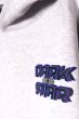 画像3: 「STRANGE TRIP」DARK STAR HOODIE ストレンジトリップ ダークスター フーディー プルオーバーパーカー [グレー] (3)