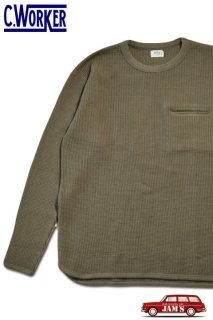 Vintage Works」ヴィンテージワークス Cバックル レザーベルト